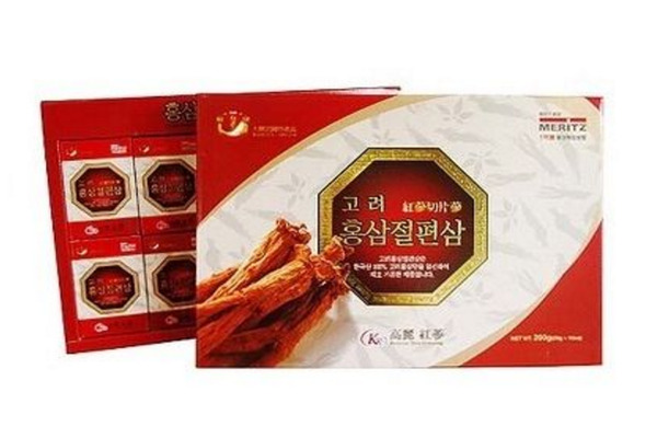 Sâm tẩm mật ong cắt lát Meritz