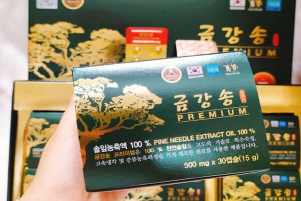 Giá bán Tinh Dầu Thông Đỏ Hàn Quốc Kumkangsong Premium tạ HTH Hưng cạnh tranh