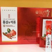 nước hồng sâm lựu collagen