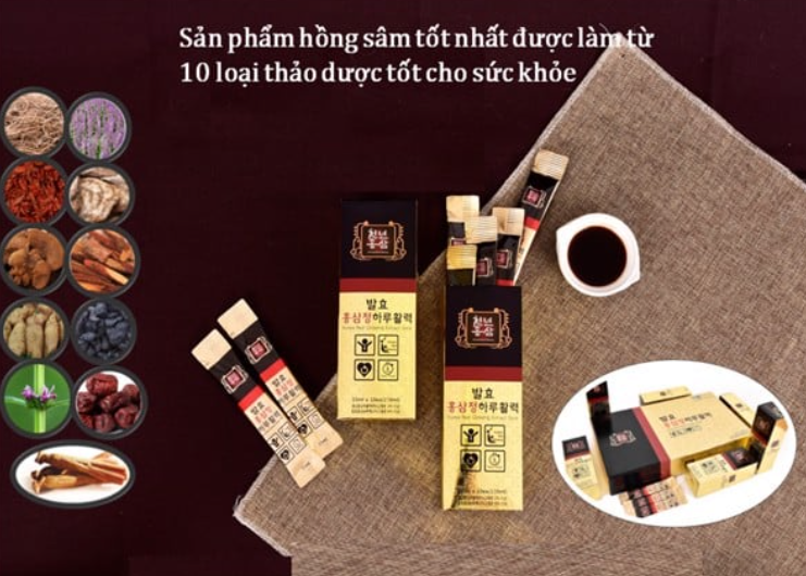 hồng sâm 1 day